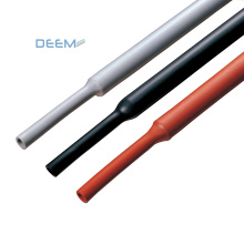 DEEM wholesale price ptfe heat shrink shrinkable silicone rubber tube for wire insulation with grey color